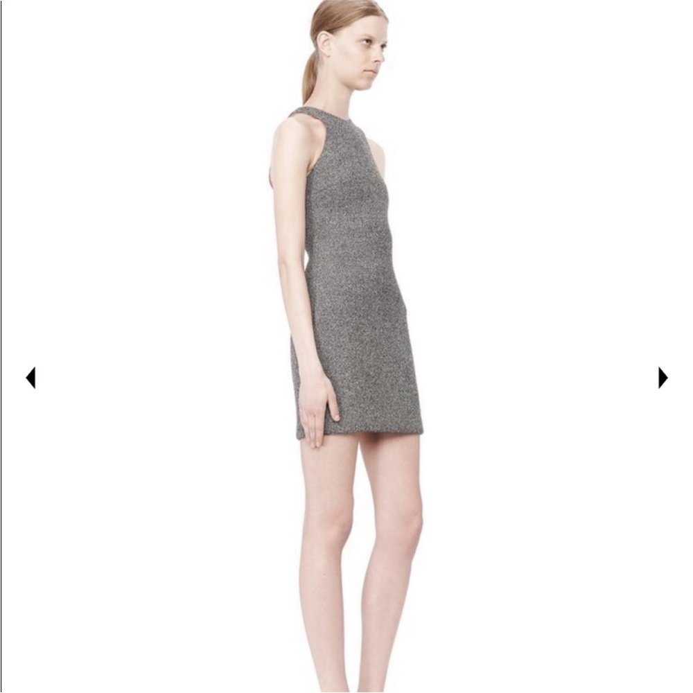 T Alexander Wang Neoprene Racerback Dress Sz 10 - Picture 5 of 9